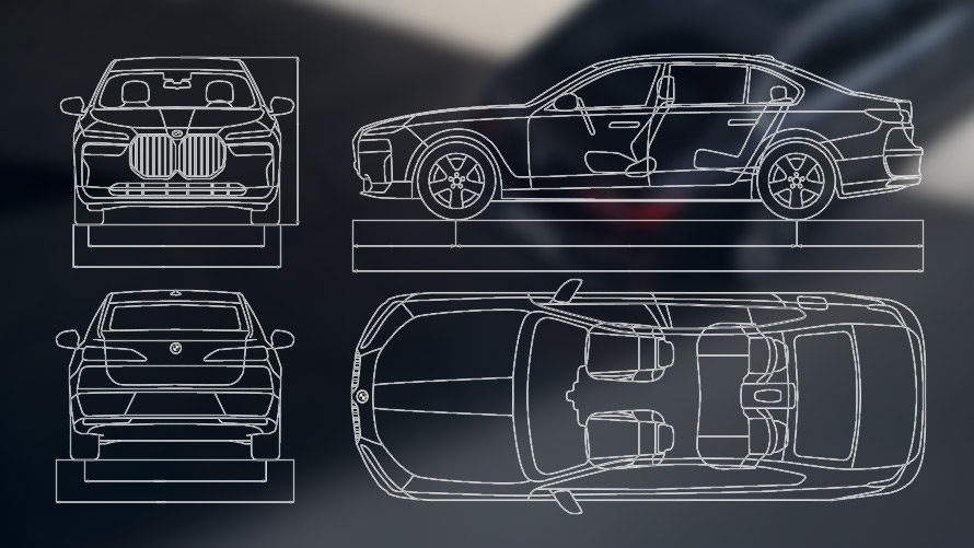 BMW serije 7 Limuzina, G70, ICE, 740i BMW serije 7 Limuzina, G70, ICE, 740i, tehnični podatki