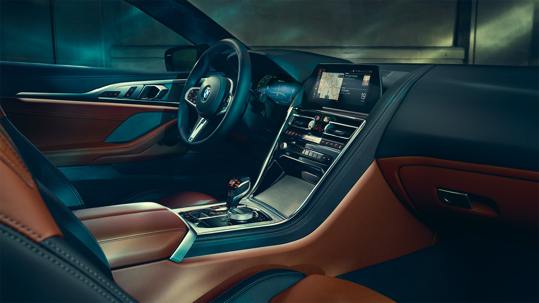 BMW serije 8 Coupé, notranjost Notranjost BMW serije 8 Coupé.