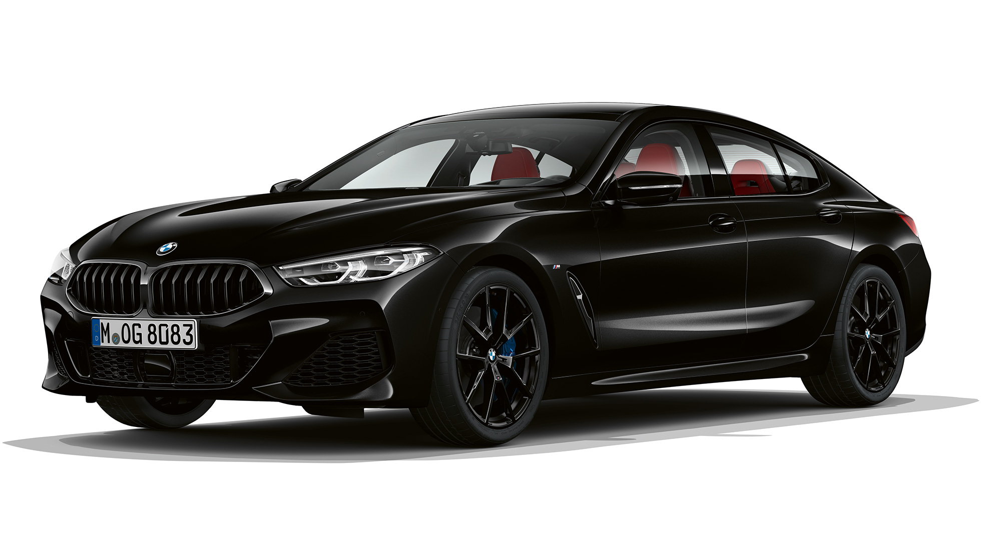 Paket M Sport, tričetrtinski posnetek od spredaj BMW serije 8 Gran Coupé, paket M Sport, tričetrtinski posnetek od spredaj