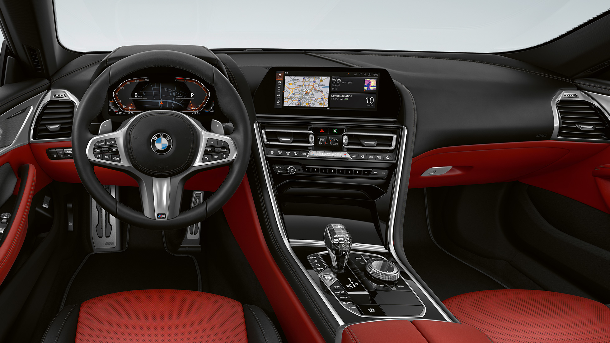 Paket M Sport, kokpit BMW serije 8 Gran Coupé, paket M Sport, kokpit