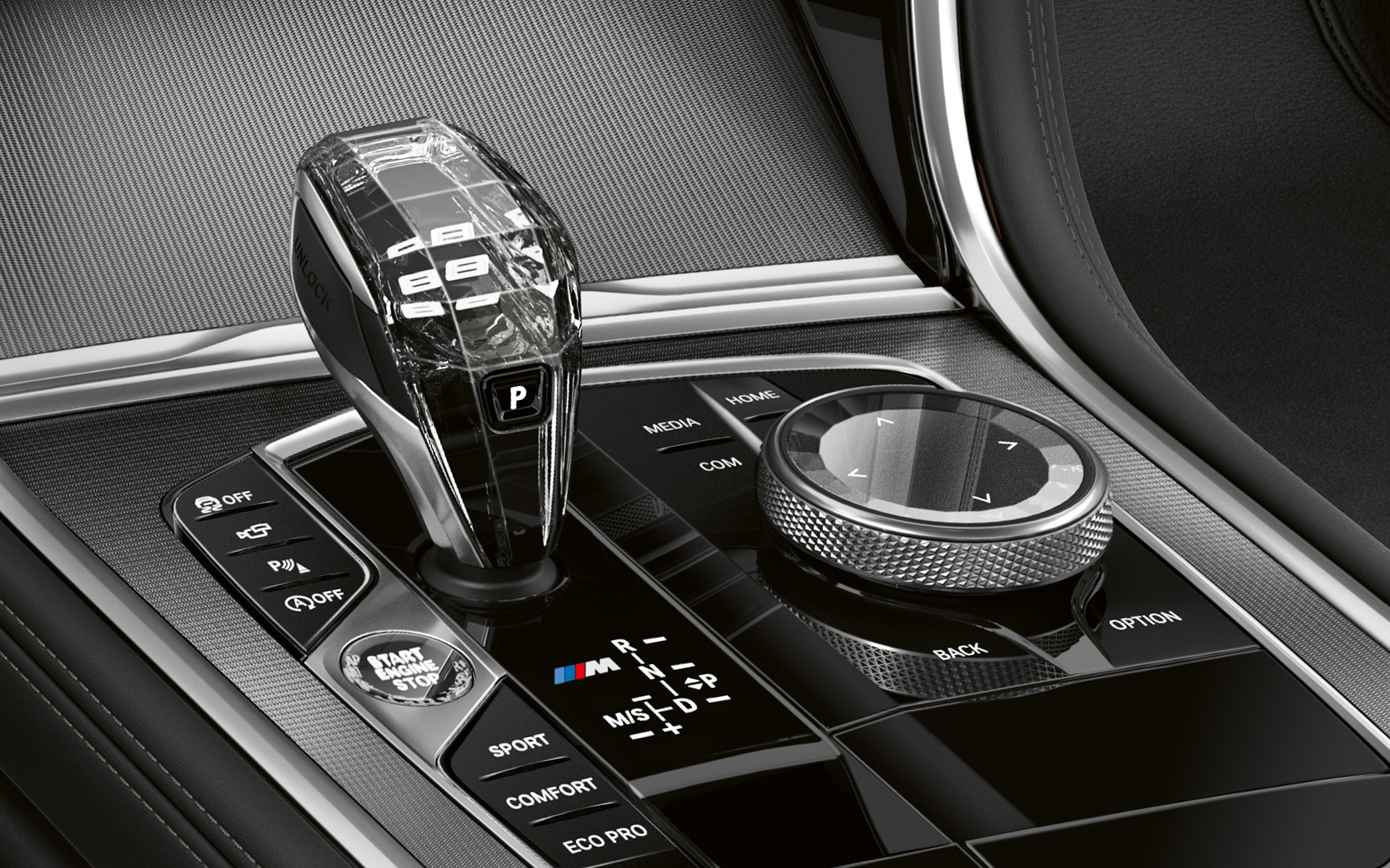 Pure Contrast, kokpit BMW serije 8 Gran Coupé, Pure Contrast, kokpit