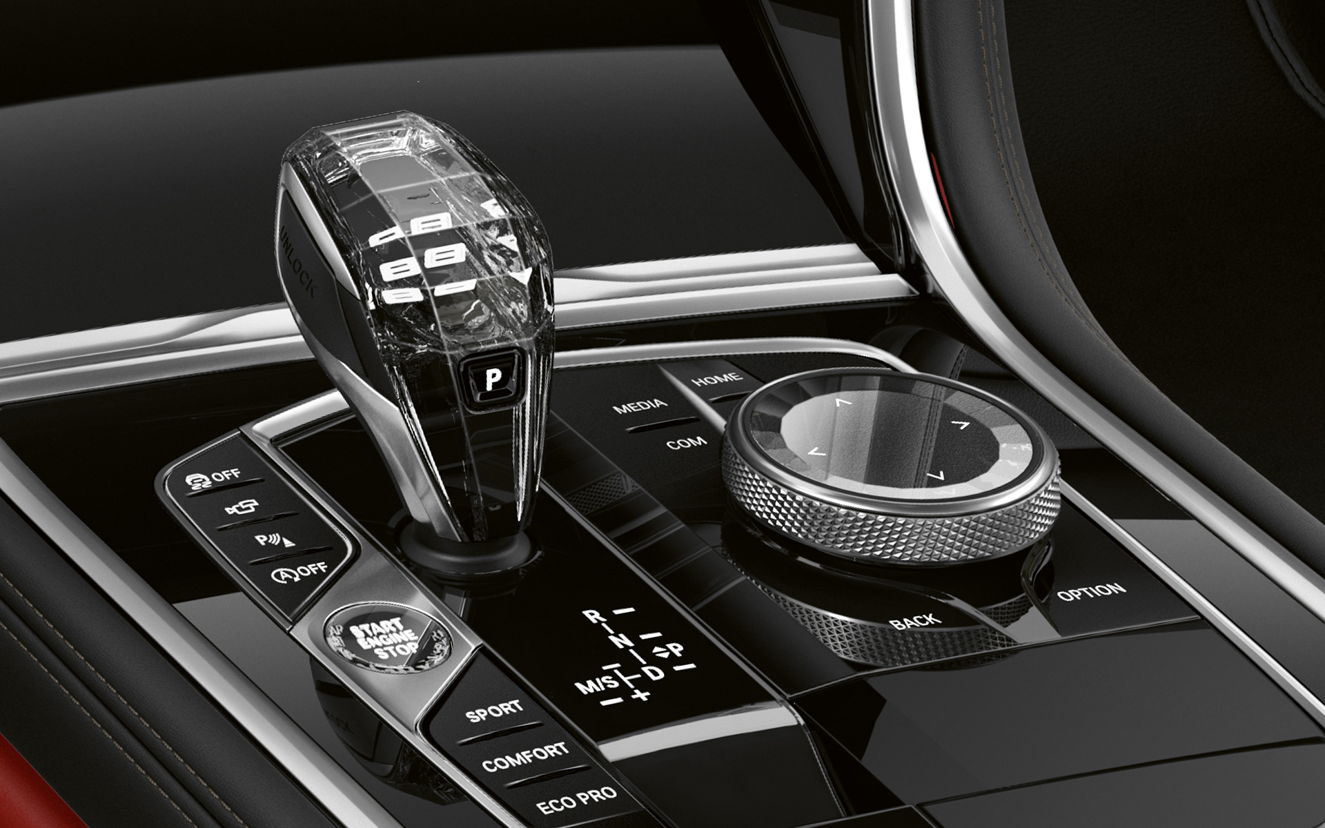 Dark Seduction, kokpit BMW serije 8 Gran Coupé, Dark Seduction, kokpit