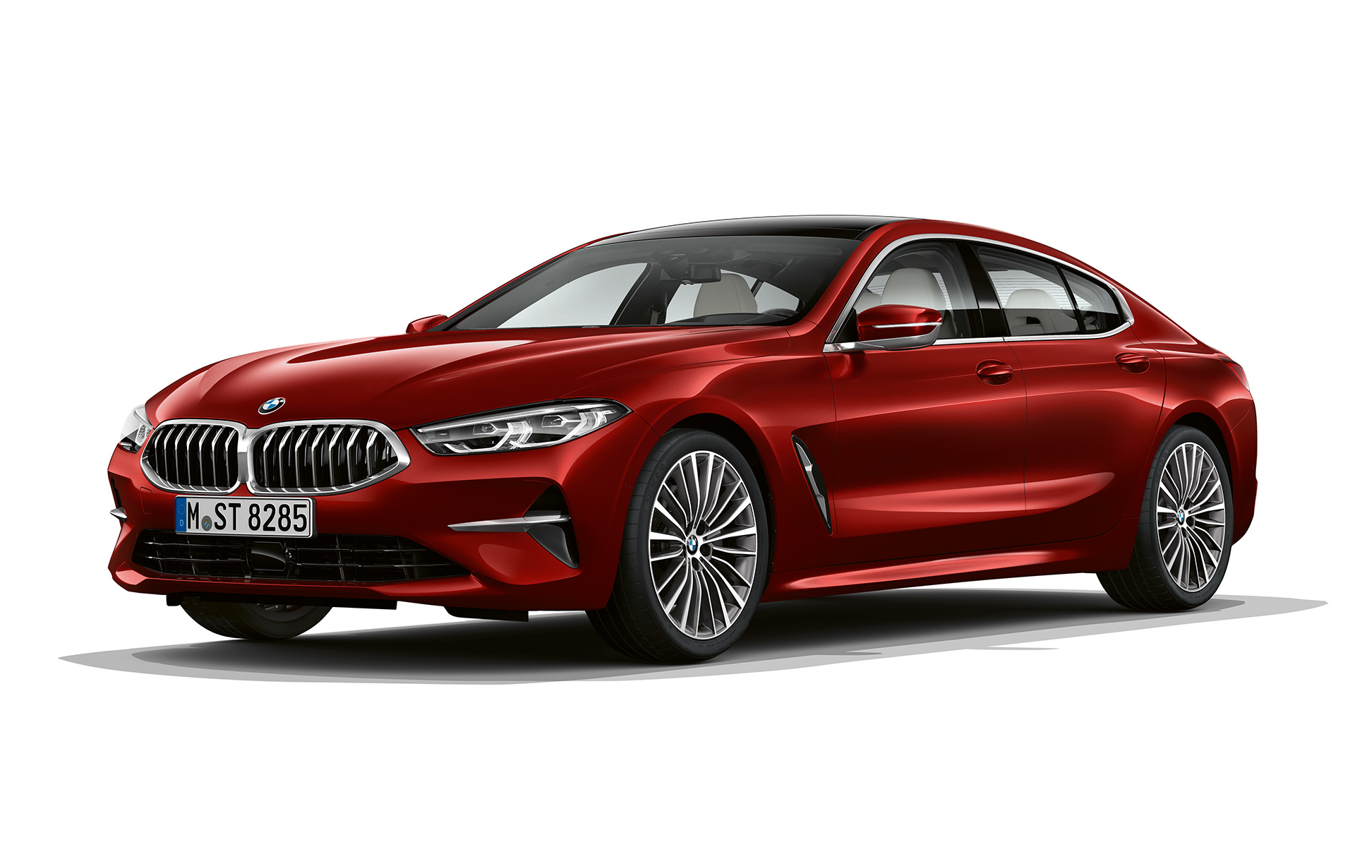 Impulsive Heat, tričetrtinski posnetek od spredaj BMW serije 8 Gran Coupé, Impulsive Heat, tričetrtinski posnetek od spredaj