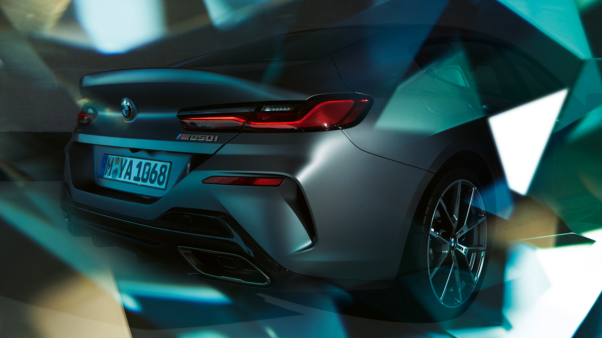 Oblika športnega avtomobila BMW serije 8 Gran Coupé, oblika športnega avtomobila