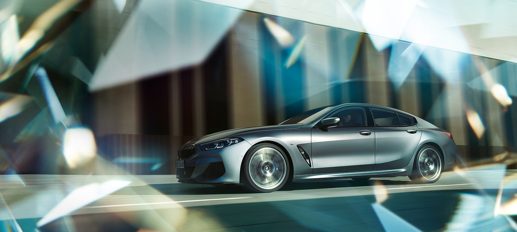 BMW serije 8 Gran Coupé navdihuje BMW serije 8 Gran Coupé, stranski posnetek med vožnjo, navdih