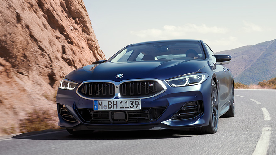 BMW serije 8 Gran Coupé (G16) tričetrtinski pogled od zadaj BMW serije 8 Gran Coupé (G16) tričetrtinski pogled od zadaj