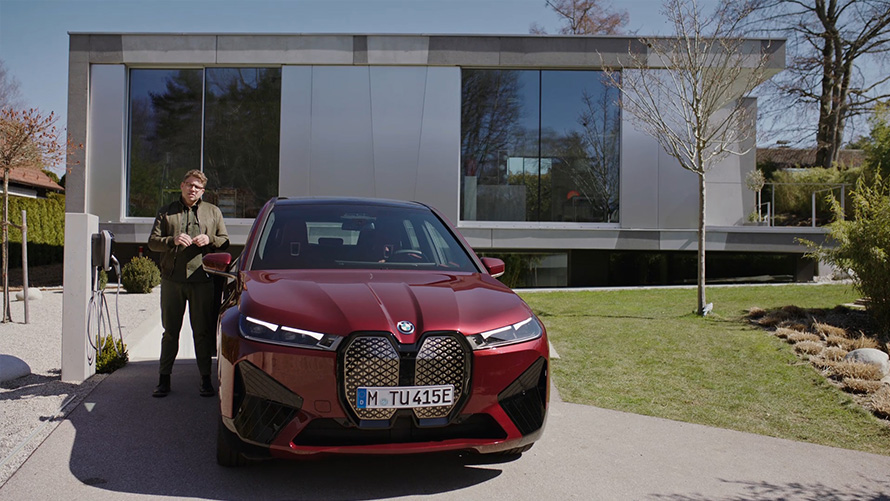 BMW iX, i20, električni SUV, BMW Wallbox, videoposnetek BMW iX, i20, 2021, električni SUV, BMW Wallbox, videoposnetek