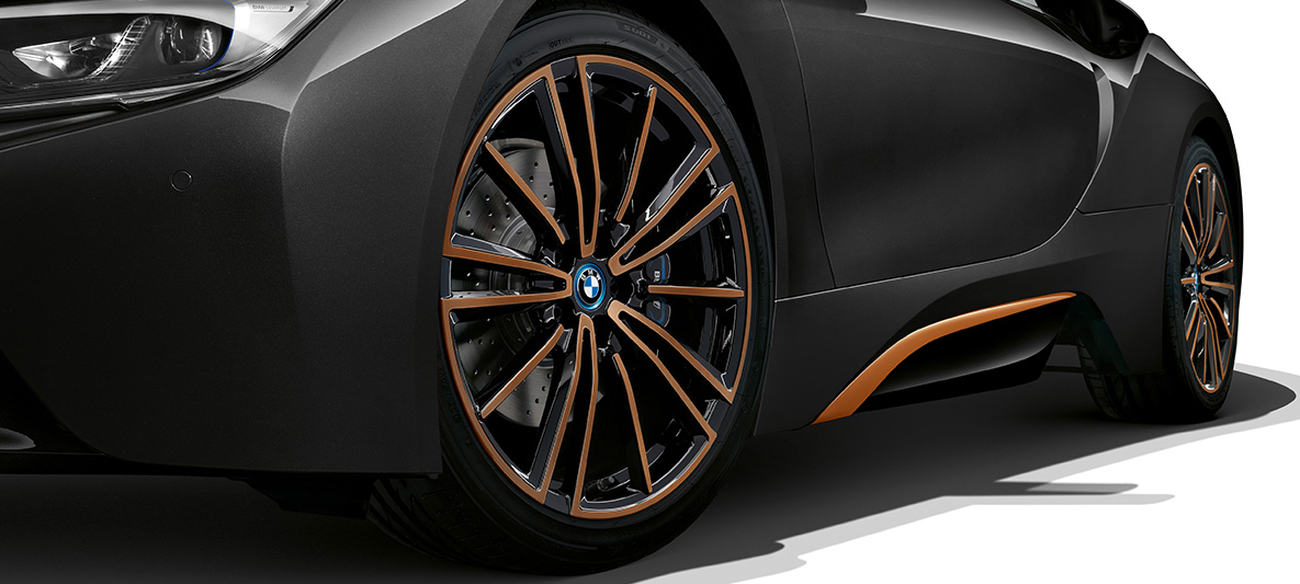 Platišča iz lahke zlitine E-Copper, BMW i8 Roadster Ultimate Sophisto Edition Platišča iz lahke zlitine E-Copper, BMW i8 Roadster Ultimate Sophisto Edition, zunanjost