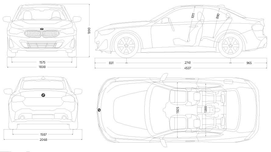 BMW M240i xDrive Coupé, G42, 2021 BMW M240i xDrive Coupé, G42, 2021, kovinska barva Black Sapphire
