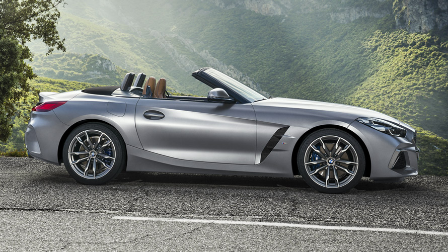 BMW Z4 M40i Roadster, G29, stranski pogled BMW Z4 M40i Roadster, G29, stranski pogled