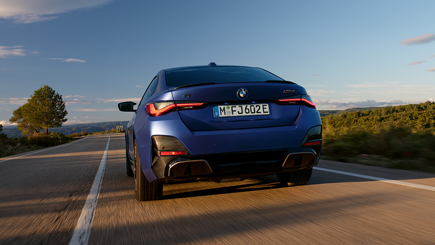 BMW i4 M50, G26, 2021, način vožnje SPORT+ BMW i4 M50, G26, 2021, zvok, način vožnje SPORT+