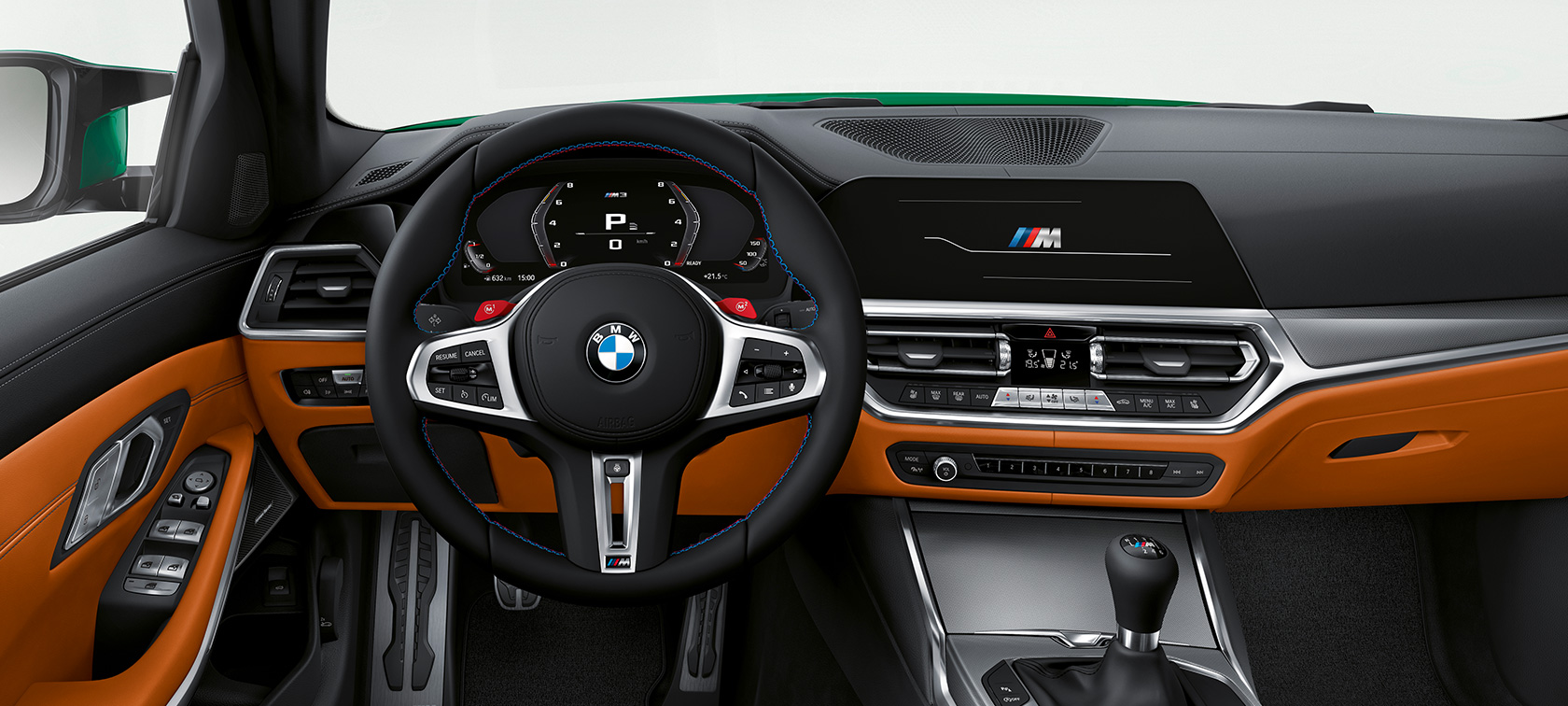 BMW M3 Limuzina, G80, 2020, kokpit BMW M3 Limuzina, G80, 2020, kokpit, notranjost