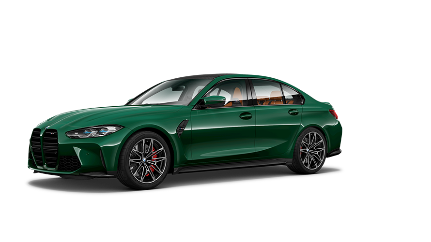 BMW M Serija BMW M3 G80 tri-četrtinski stranski pogled BMW M Serija BMW M3 G80 tri-četrtinski stranski pogled