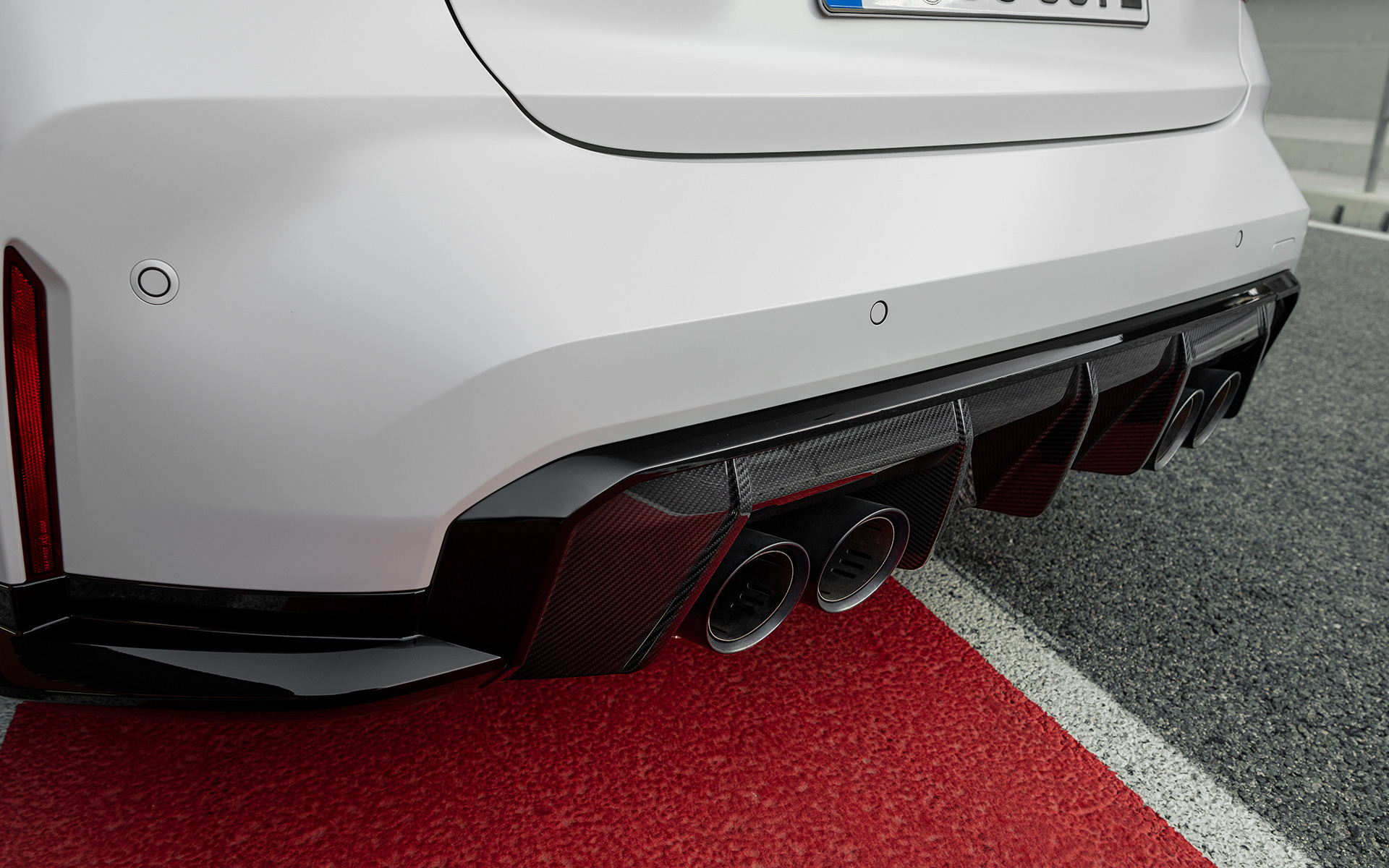 BMW M3 CS, G80, zadnji glušnik M Titanium BMW M3 CS, G80, zadnji glušnik M Titanium