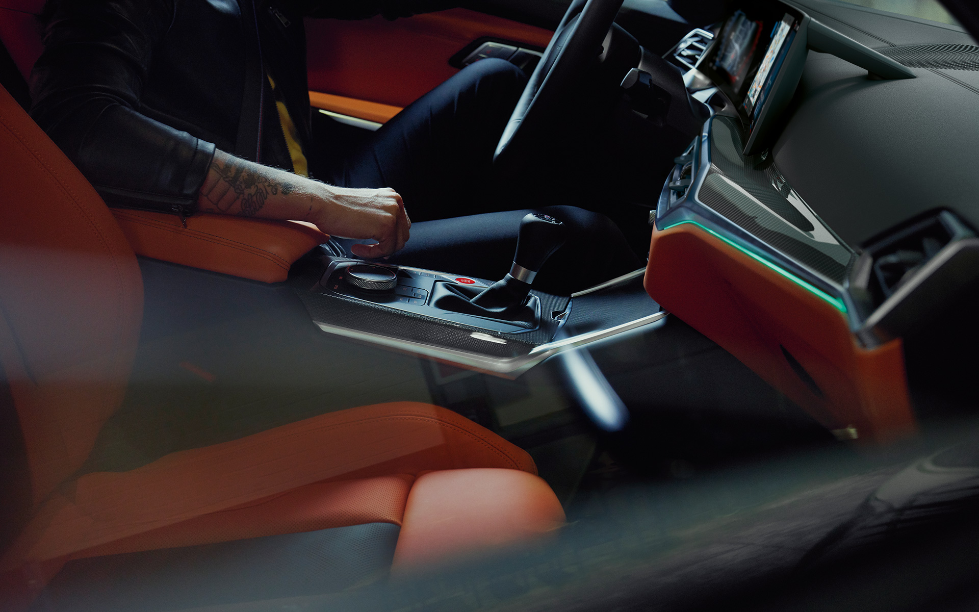 BMW M3 Limuzina, G80, 2020, kokpit, notranjost