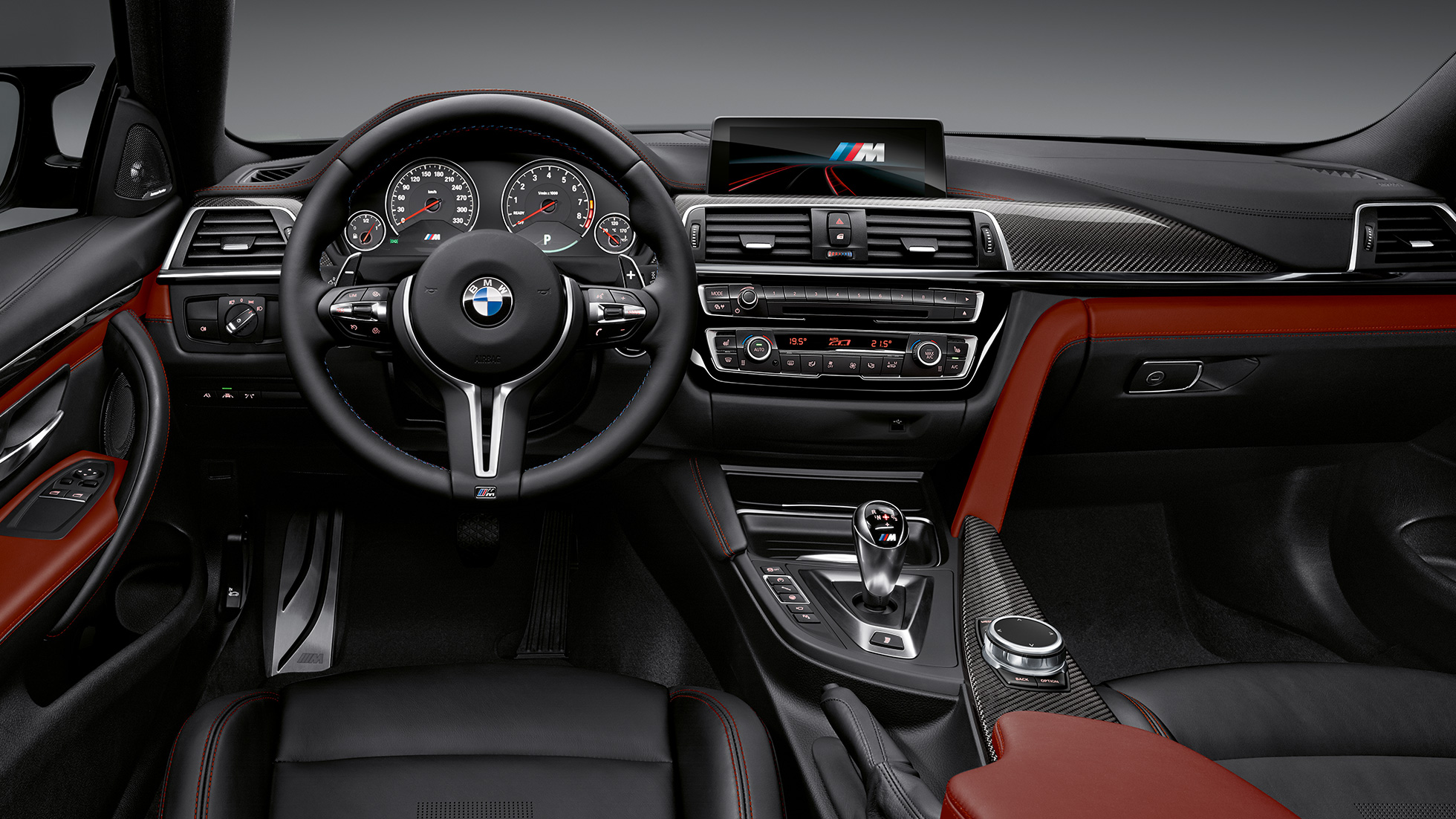 BMW M4 Coupé, kokpit BMW M4 Coupé, oblika, kokpit
