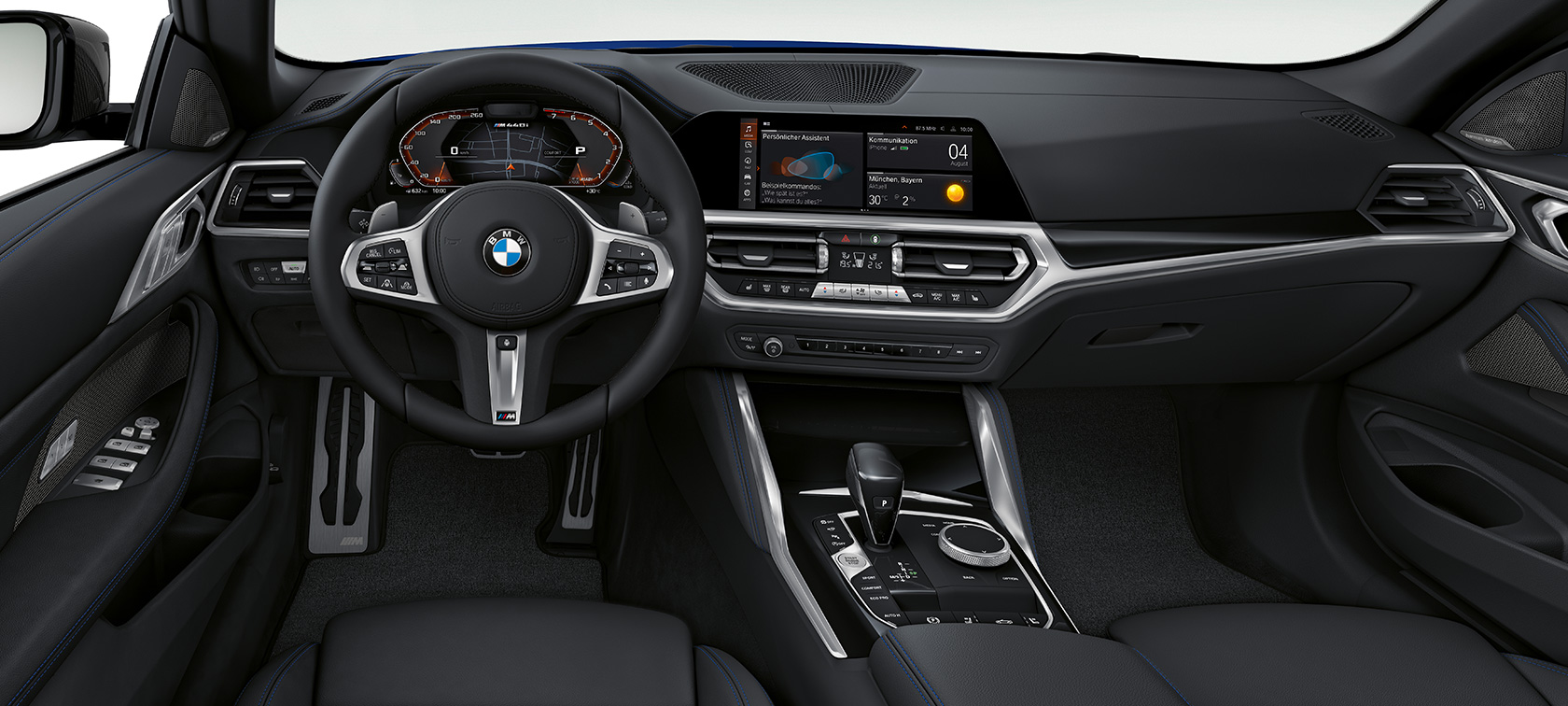Kokpit, BMW M440i xDrive Cabrio, G23, 2020 Kokpit, BMW M440i xDrive Cabrio, G23, 2020 notranjost