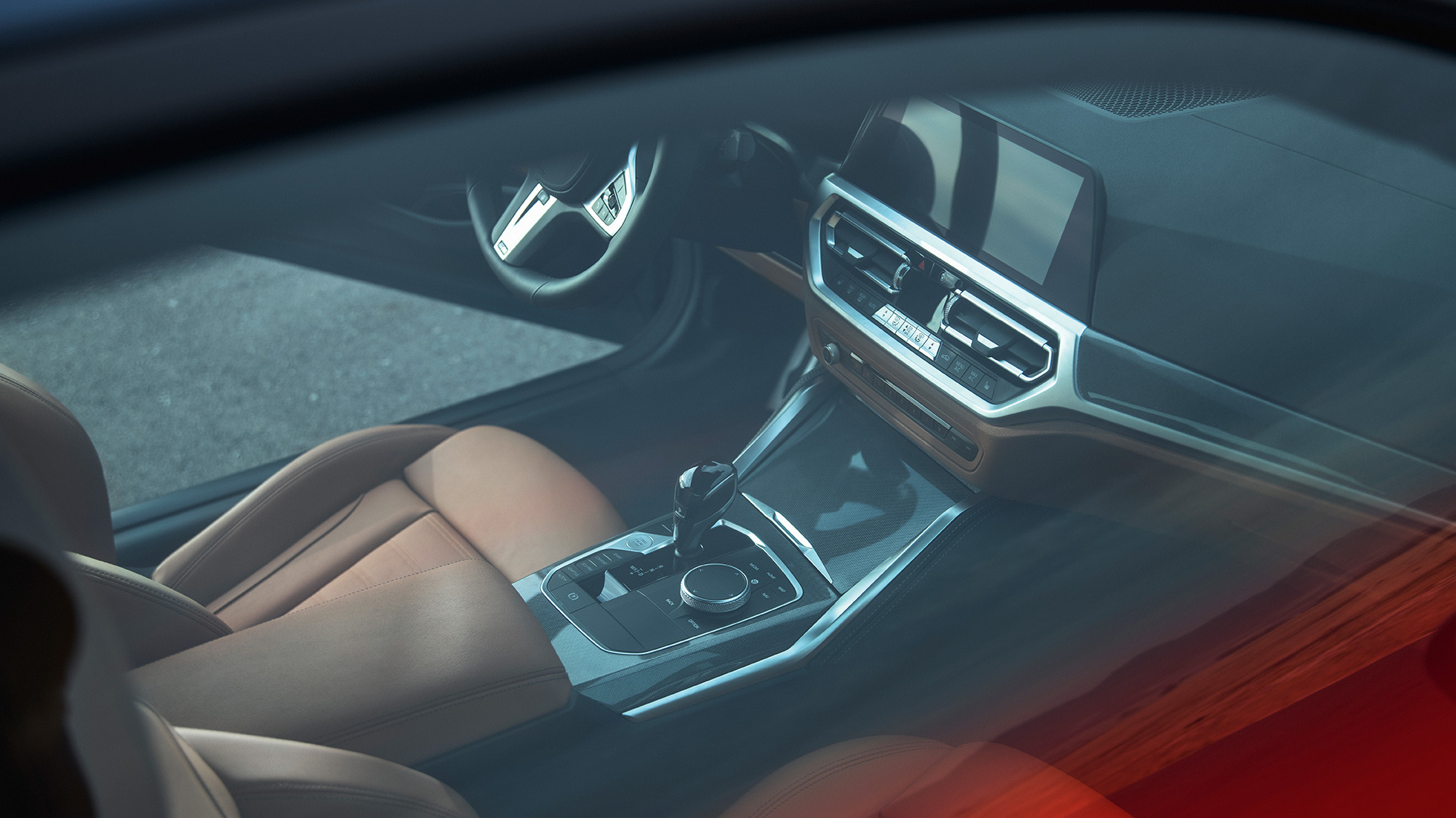 Notranjost BMW M440i xDrive Coupé, G22, 2020 BMW M440i xDrive Coupé, kovinska barva Arctic Race Blue, G22, 2020, notranjost