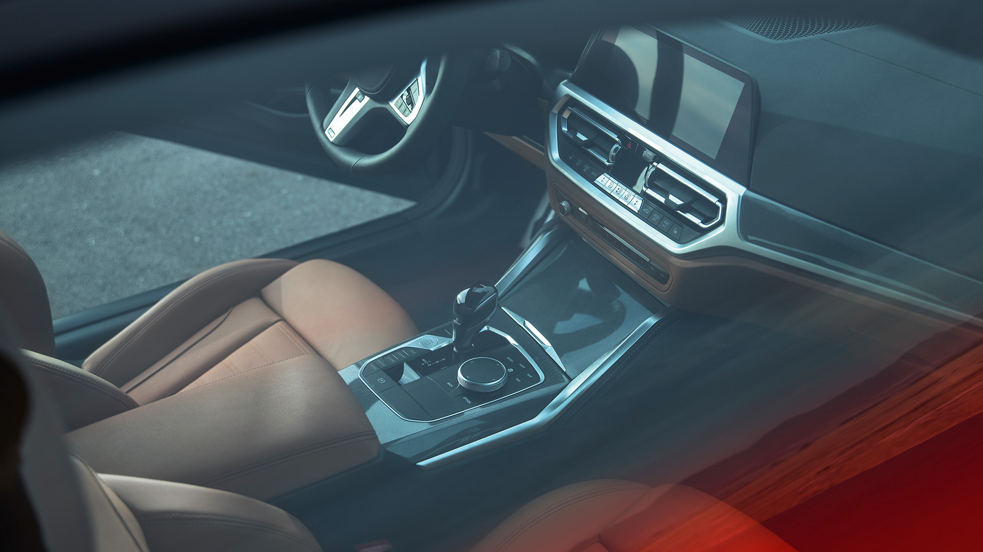 Kokpit v BMW M440i xDrive Coupé, G22, 2020 BMW M440i xDrive Coupé, kovinska barva Arctic Race Blue, G22, 2020, notranjost, kokpit