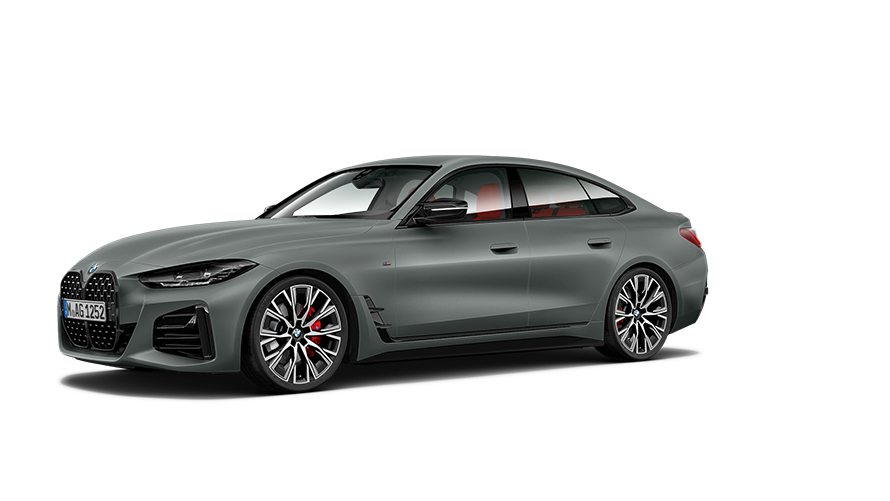 BMW serije 4, BMW M440i xDrive Gran Coupé, G26, 2021, tričetrtinski stranski pogled BMW serije 4, BMW M440i xDrive Gran Coupé, G26, 2021, tričetrtinski stranski pogled
