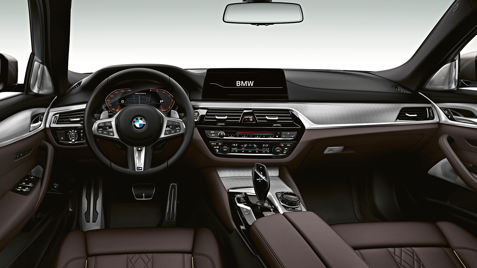 Kokpit v BMW M550d xDrive Touring Kokpit v BMW M550d xDrive Touring G31, notranjost