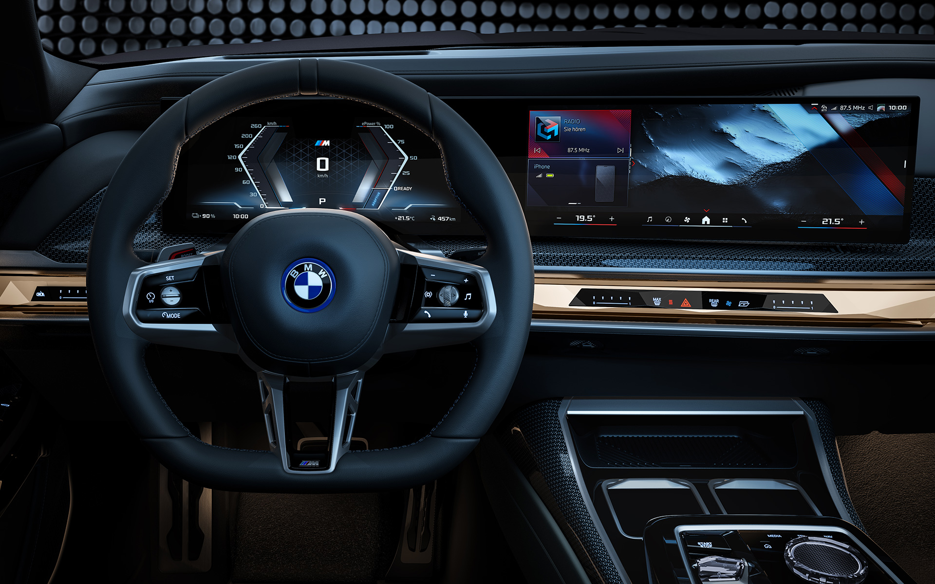 BMW i7 M70 xDrive Limuzina, G70, M usnjen športni volan BMW i7 M70 xDrive Limuzina, G70, M usnjen športni volan