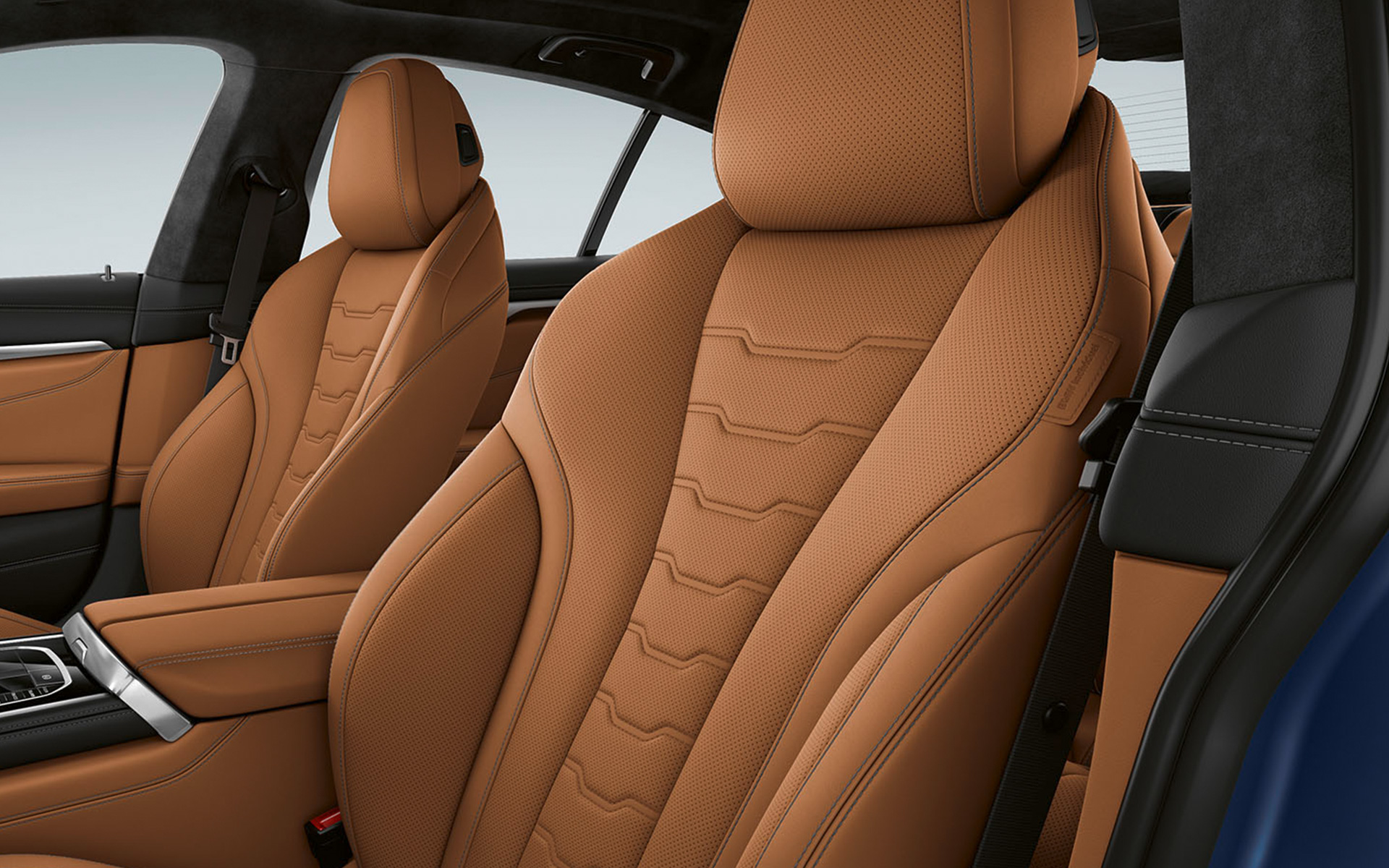 Novi BMW M850i xDrive Gran Coupé, F93, LCI, osvežitev 2022, multifunkcijska prednja sedeža Novi BMW M850i xDrive Gran Coupé, F93, LCI, osvežitev 2022, notranjost, multifunkcijska prednja sedeža