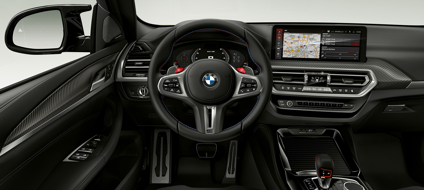 BMW X4 M Competition, F98, LCI, osvežitev 2021, kokpit BMW X4 M Competition, F98, LCI, osvežitev 2021, kokpit, notranjost