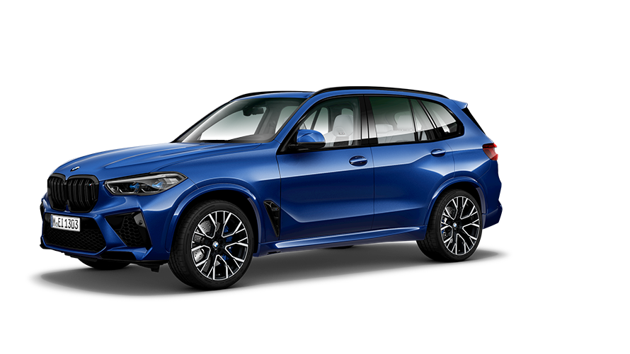 BMW M Serija BMW X5 M F95 tri-četrtinski stranski pogled BMW M Serija BMW X5 M F95 tri-četrtinski stranski pogled