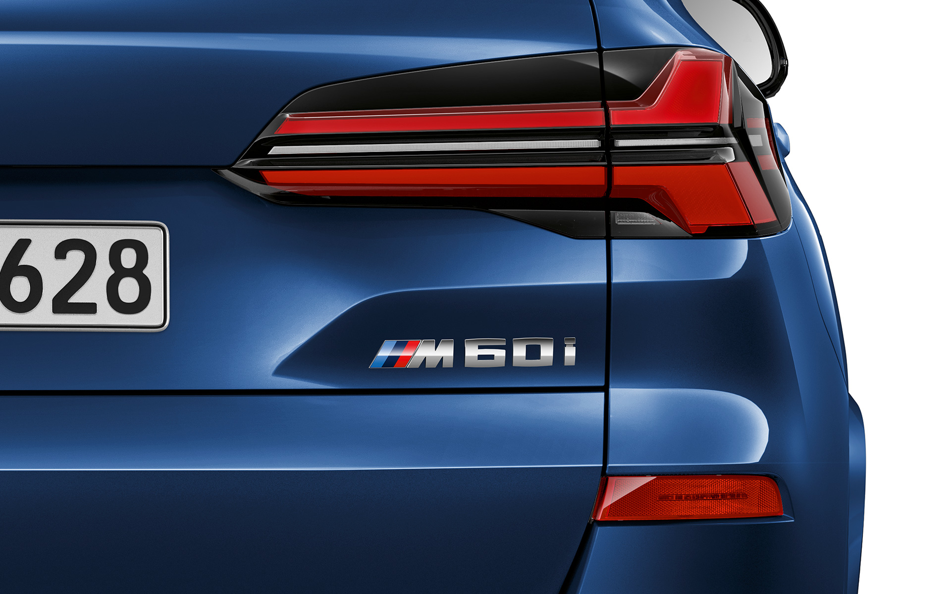 BMW X5 M60i xDrive, G05, zadnja luč BMW X5 M60i xDrive, G05, MP, pogled od blizu na zadnjo luč