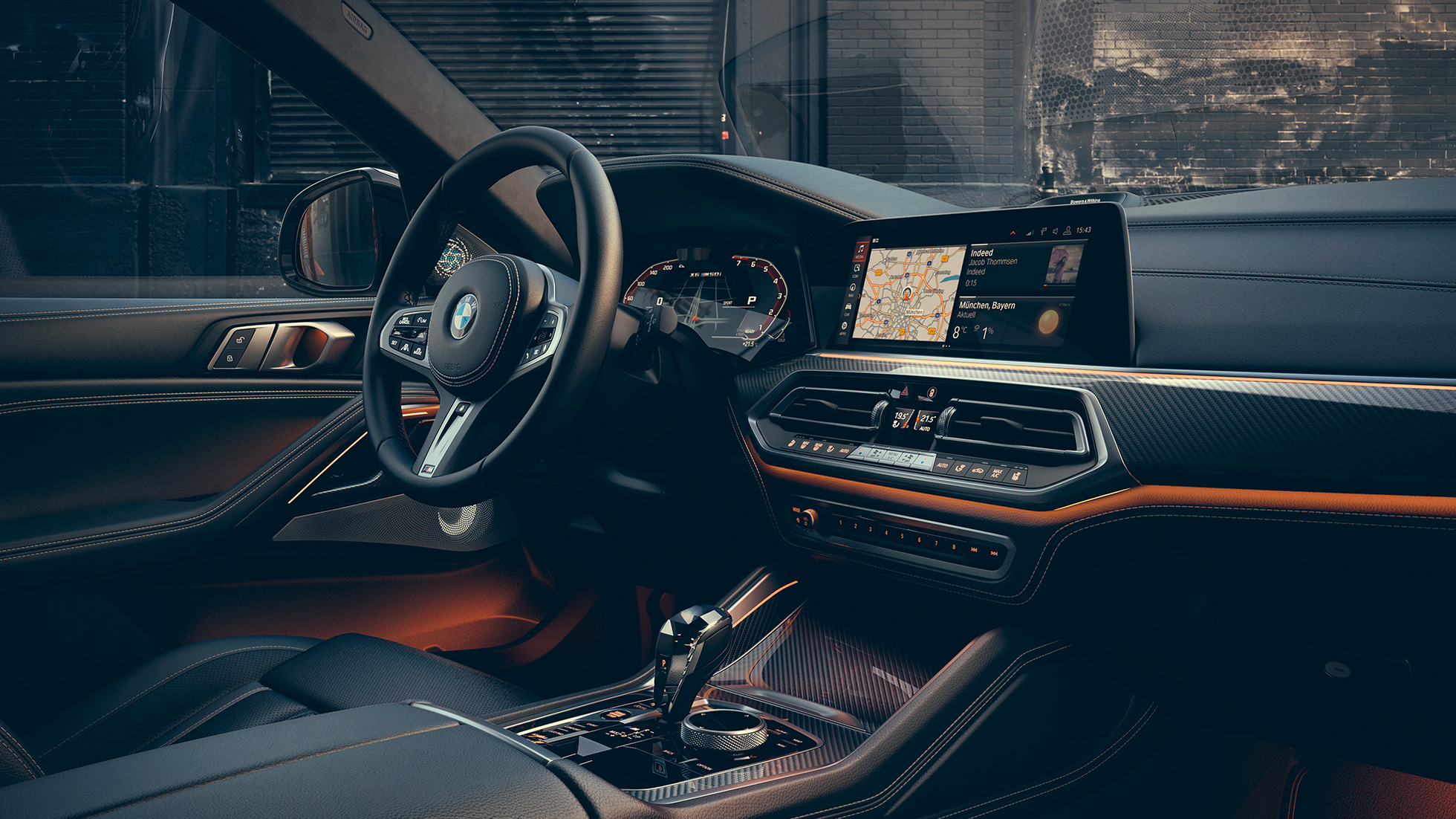 Oblika notranjosti BMW X6 M50i, G06 Oblika notranjosti BMW X6 M50i, G06, kokpit