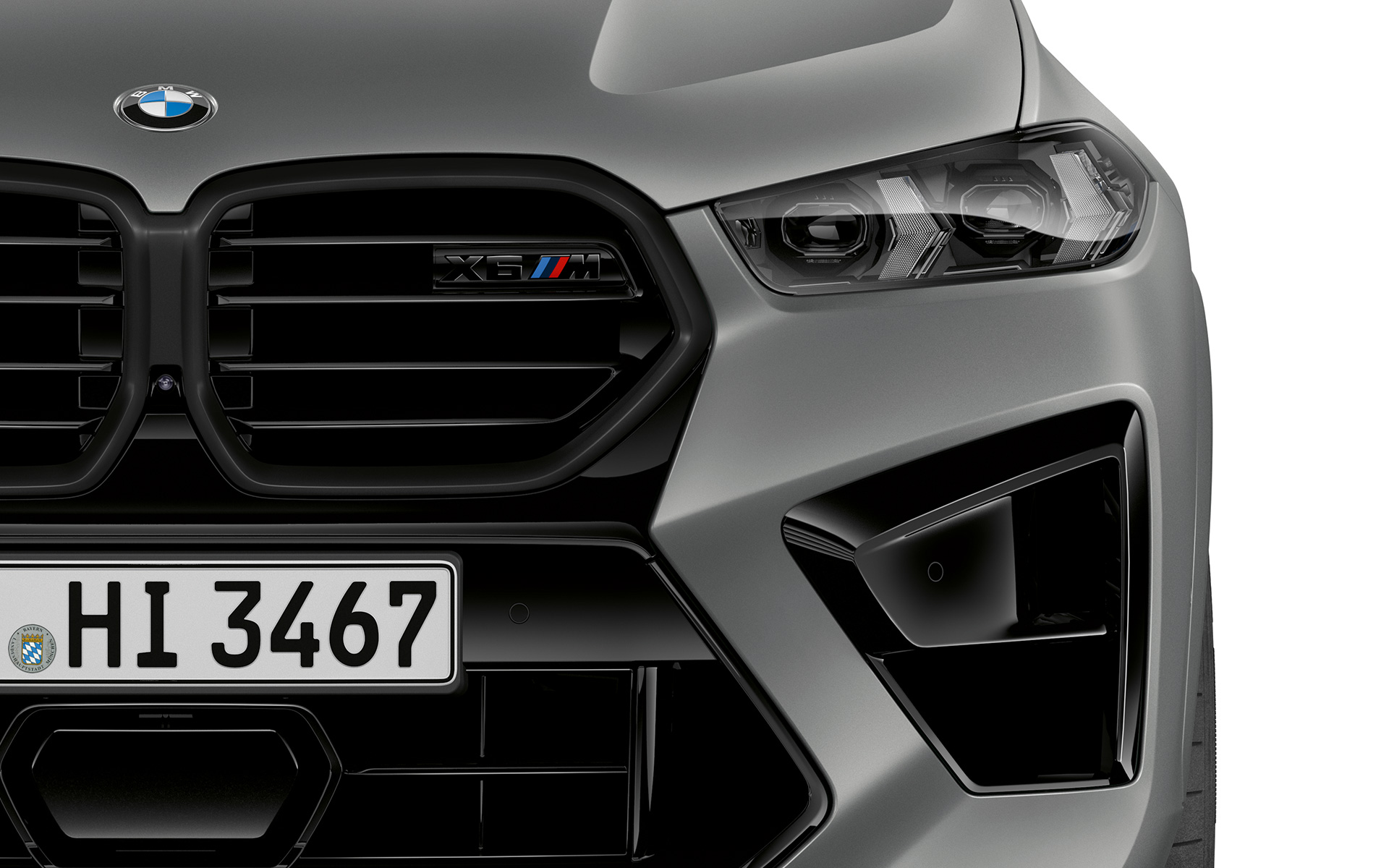 BMW X6 M Competition, F96, M luči Shadow Line, prilagodljivi LED-žarometi BMW X6 M Competition, F96, 2023, M luči Shadow Line, prilagodljivi LED-žarometi
