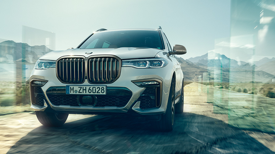 BMW X7 M50i, G07, 2019, skica, mere BMW X7 M50i, G07, 2019, skica, mere