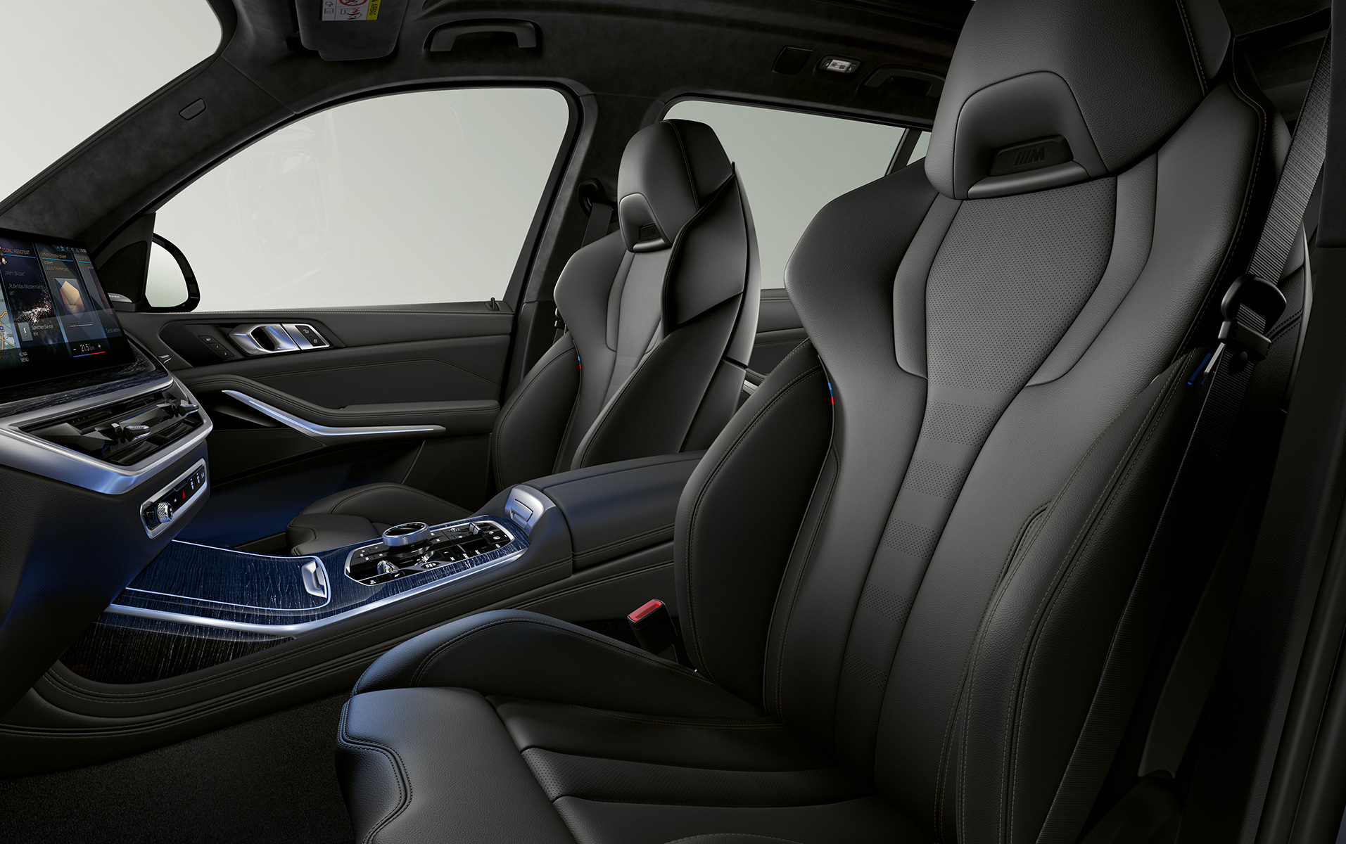 BMW X7 M60i xDrive G07 LCI M večnamenski sedež BMW X7 M60i xDrive G07 LCI M večnamenska notranjost sedeža