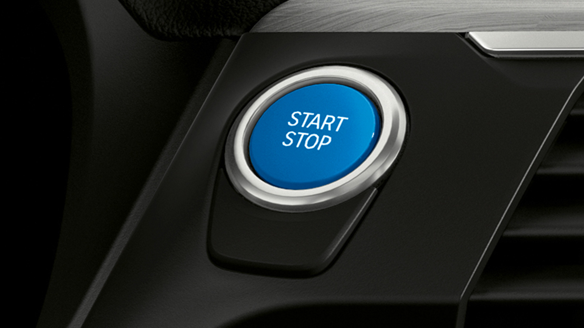 Gumb Start/Stop v modri barvi BMW i, BMW iX3, G08 Gumb Start/Stop v modri barvi BMW i, BMW iX3, G08, 2020