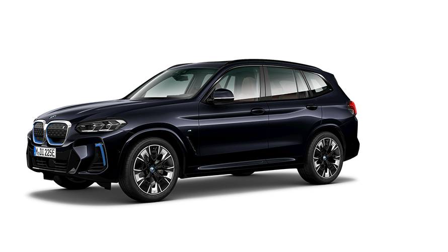 BMW serije i, BMW iX3, G08, tričetrtinski stranski pogled BMW serije i, BMW iX3, G08, tričetrtinski stranski pogled
