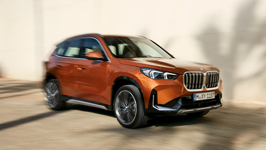 BMW X1, U11, ICE, 2022, xLine, vozna dinamika BMW X1, U11, ICE, 2022, xLine, kovinska barva Utah Orange, vozna dinamika