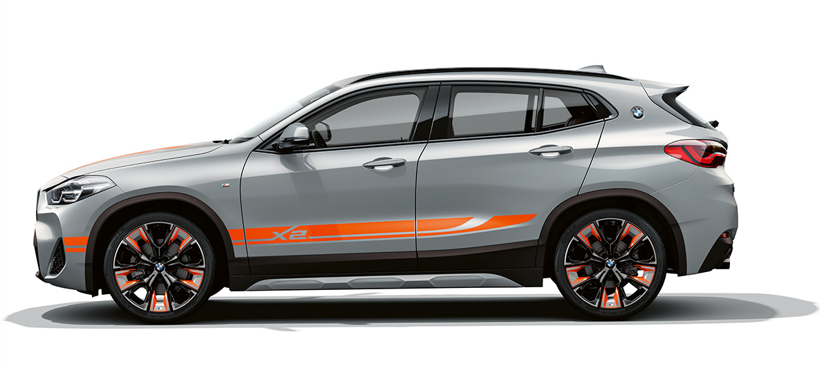 BMW X2, 2020, F39, stranski pogled BMW X2, 2020, F39, barva Brooklyn Grey, stranski pogled