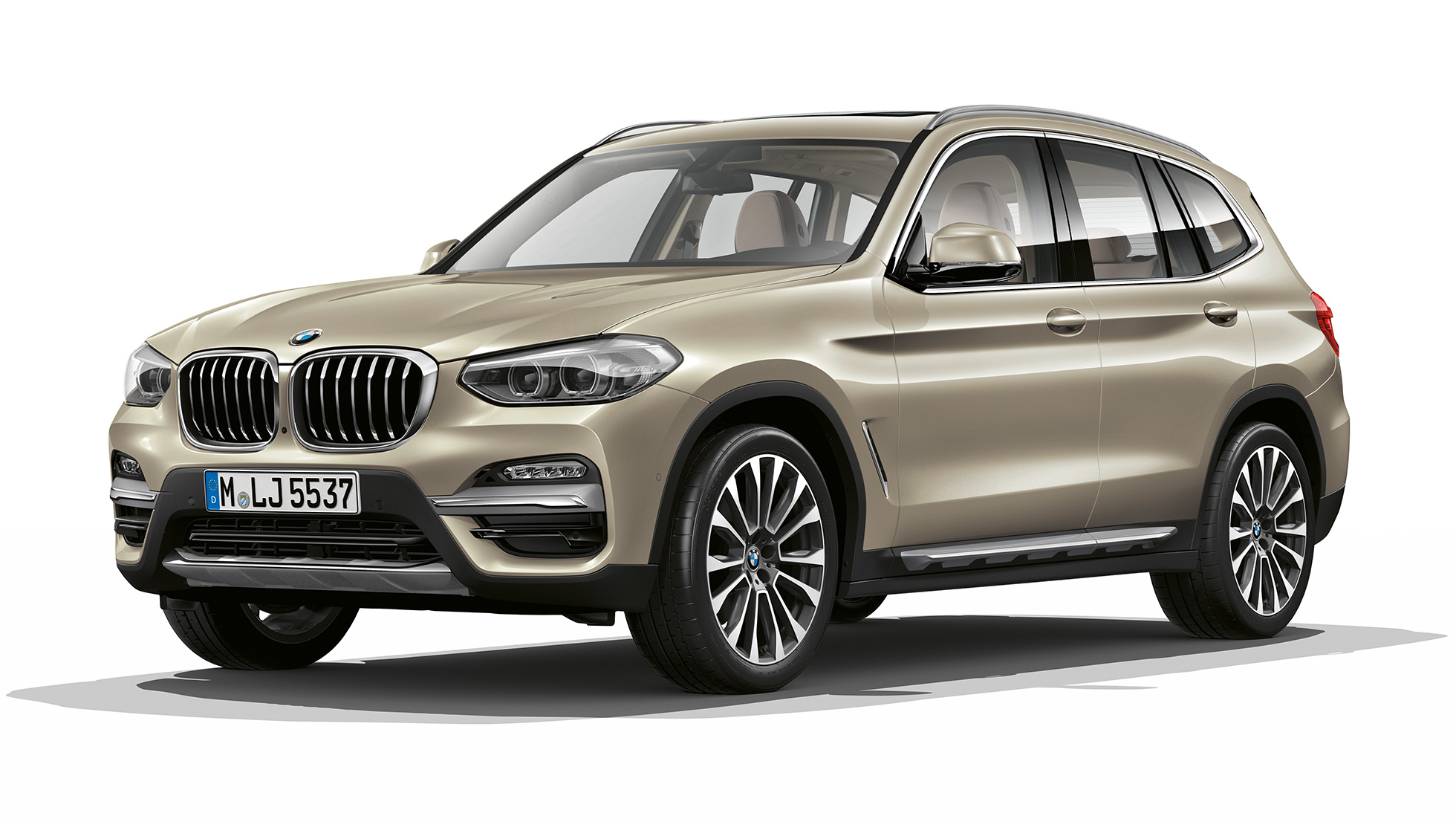 BMW X3 M40i, Model Luxury Line, v sprednjem polprofilu BMW X3 M40i, Model Luxury Line, v sprednjem polprofilu