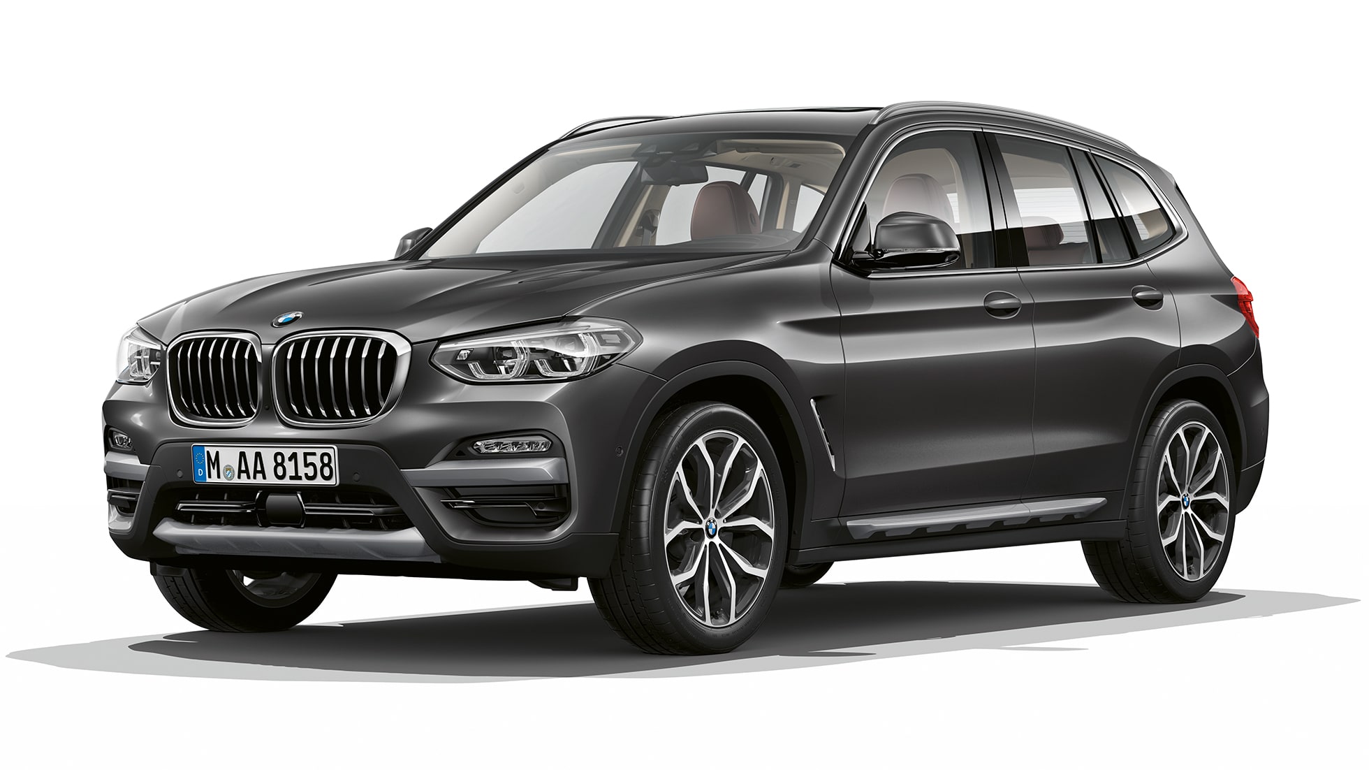 BMW X3 M40i, Model xLine, v sprednjem polprofilu BMW X3 M40i, Model xLine, v sprednjem polprofilu