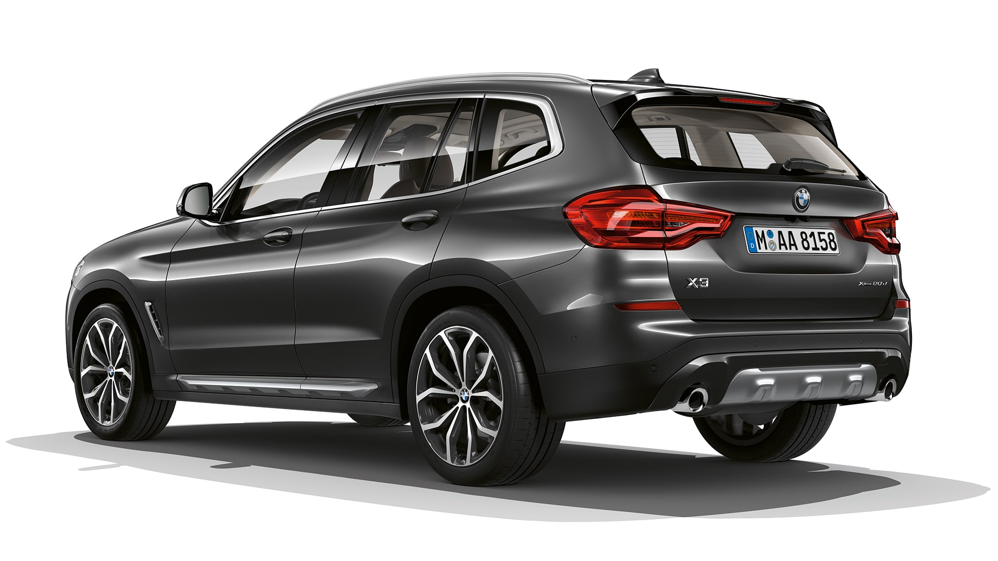 BMW X3 M40i, Model xLine, v zadnjem polprofilu BMW X3 M40i, Model xLine, v zadnjem polprofilu