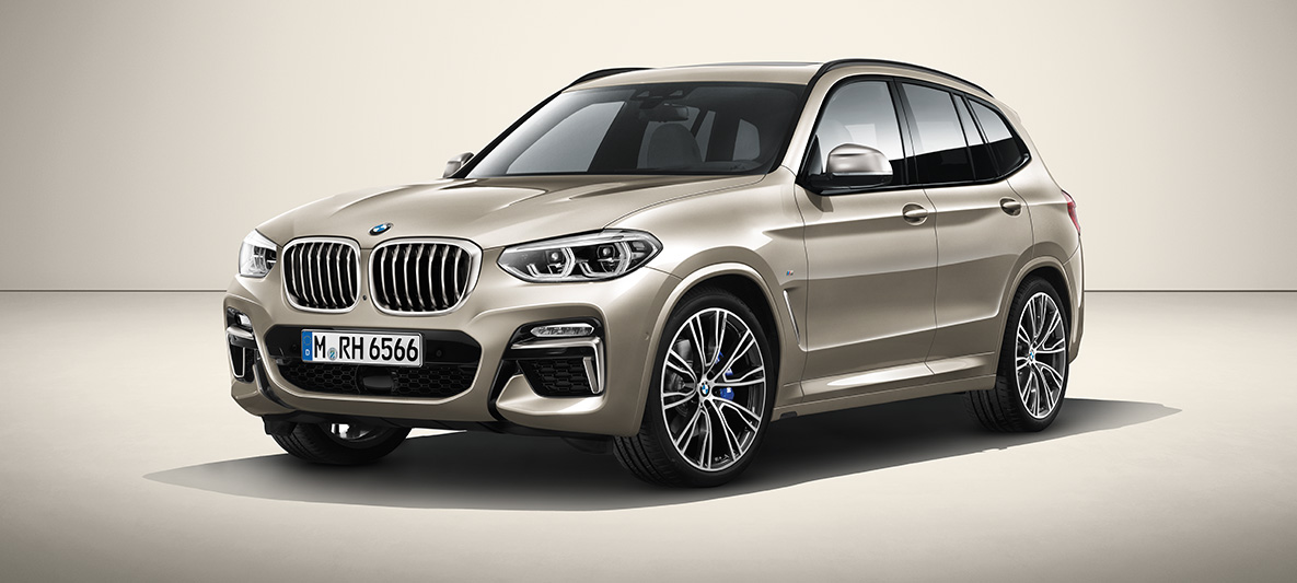 BMW X3, kovinska barva BMW Individual Sunstone BMW X3, kovinska barva BMW Individual Sunstone