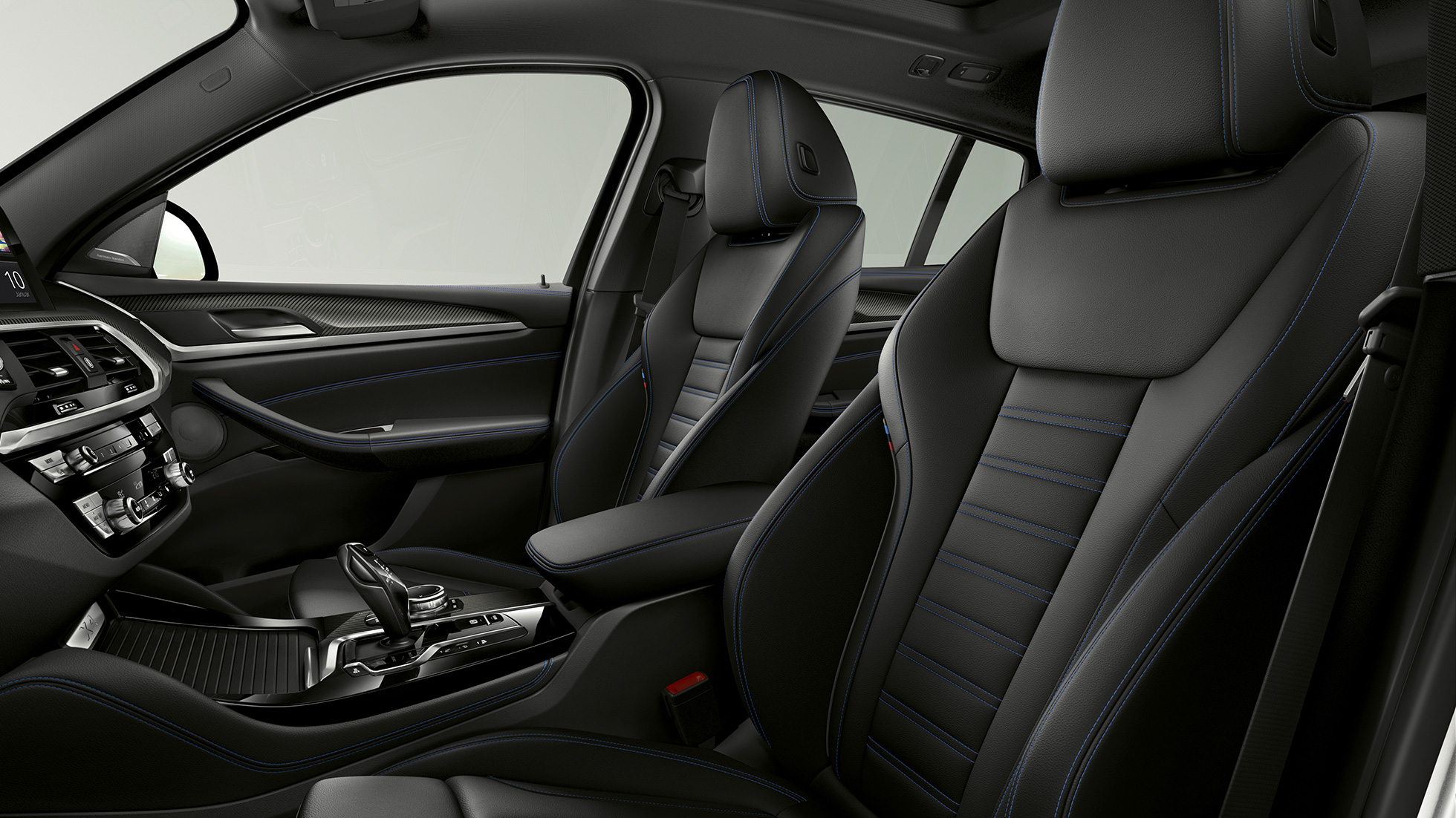 Oblazinjenje BMW X4, model M Sport Oblazinjenje BMW X4 xDrive30i, model M Sport G02 2018, notranjost