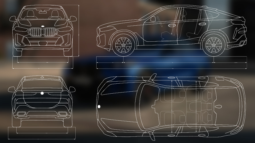 BMW X6 M60i xDrive, G06, LCI BMW X6 M60i xDrive, G06, LCI, tehnični podatki