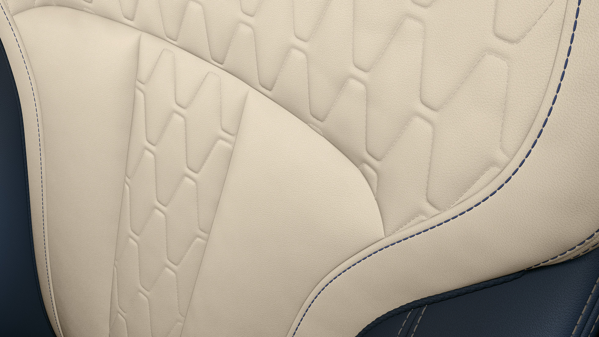 BMW X7, oblazinjenje Design Pure Excellence Posnetek oblazinjenja od blizu v BMW X7 z opremo Design Pure Excellence