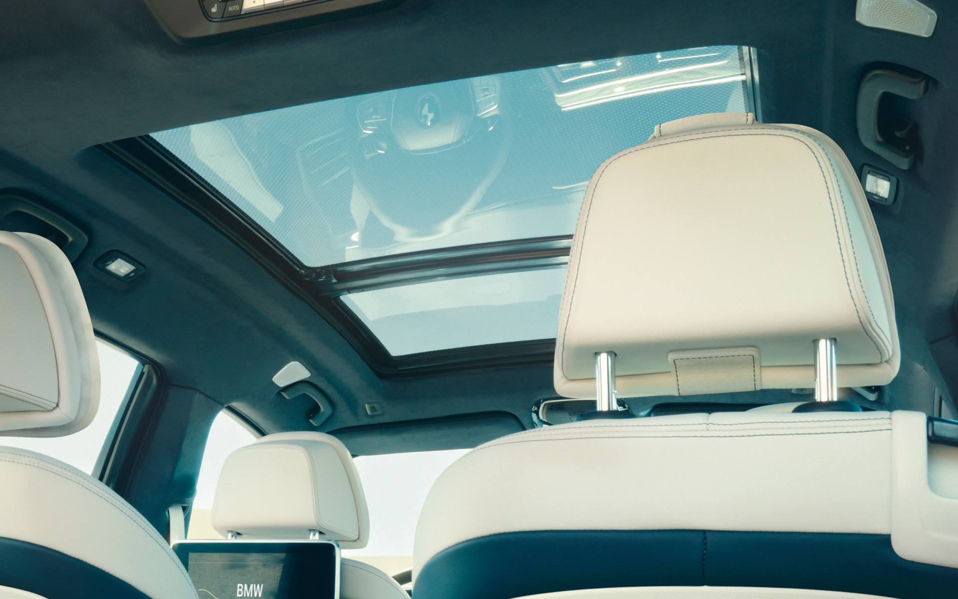 BMW X7, G07, 2019, panoramska steklena streha BMW X7, G07, 2019, panoramska steklena streha