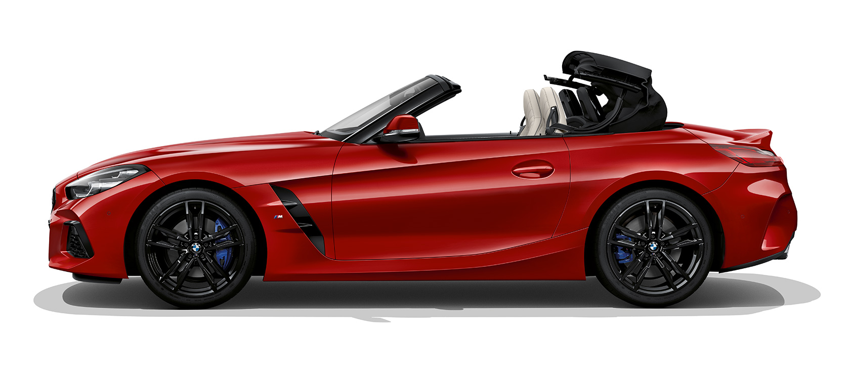 Stranski posnetek BMW Z4 Roadster (G29) Stranski posnetek BMW Z4 Roadster (G29), odprta streha