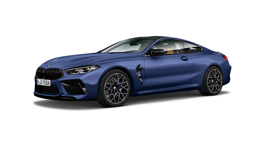 BMW M8 Competition Coupé, F92, 2019, tričetrtinski stranski pogled BMW M8 Competition Coupé, F92, 2019, tričetrtinski stranski pogled