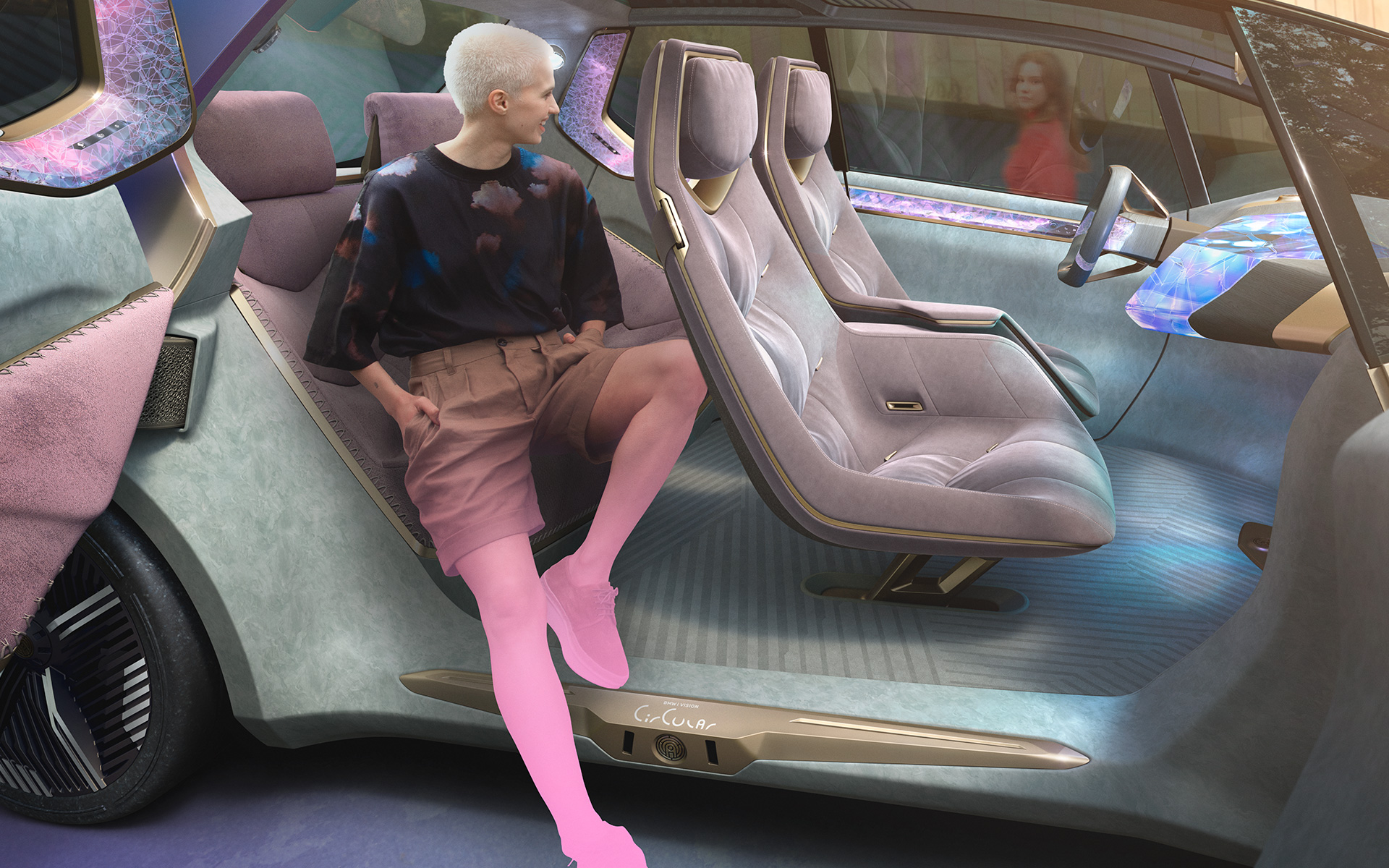 BMW i Vision Circular, 2021, konceptno vozilo, vtis 3