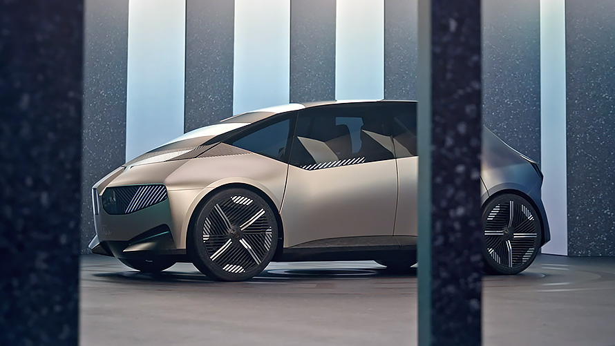 BMW i Vision Circular, 2021, monolitna oblika, videoposnetek BMW i Vision Circular, 2021, konceptno vozilo, monolitna oblika, videoposnetek